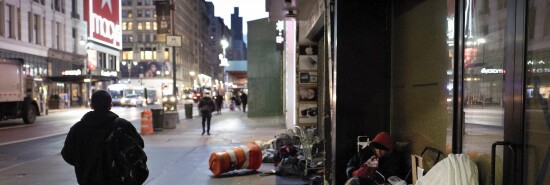 US Street Homelessness-NYC