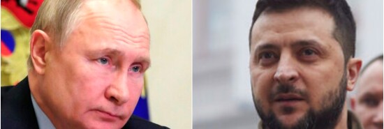 Putin and Zelensky