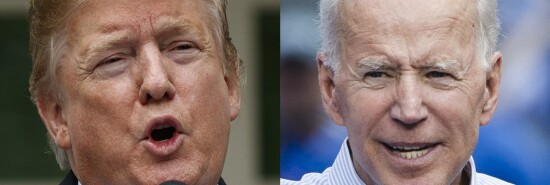 Trump and Joe Biden