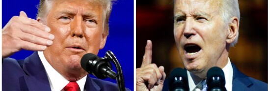 Donald Trump, Joe Biden