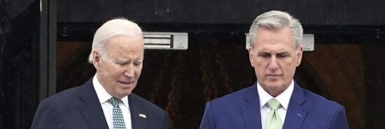 Joe Biden and Kevin McCarthy