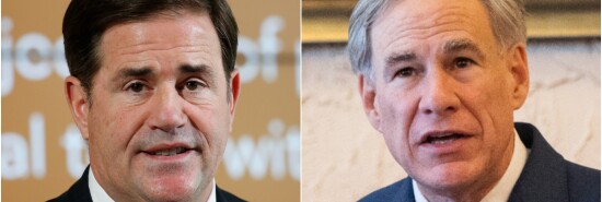 Doug Ducey and Greg Abbott