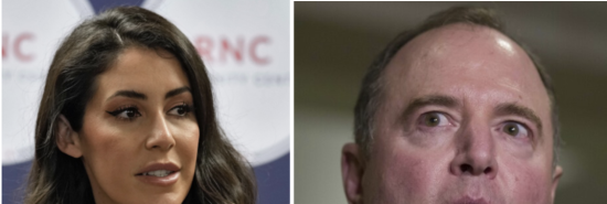 Rep. Anna Paulina Luna (R-FL) and Rep. Adam Schiff (D-CA)