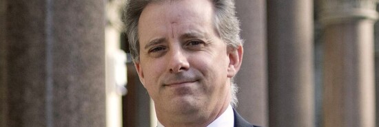 Christopher Steele is pictured.