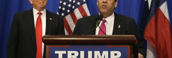 022616 Trump Christie endorsment