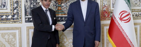 Rafael Mariano Grossi, Hossein Amirabdollahian