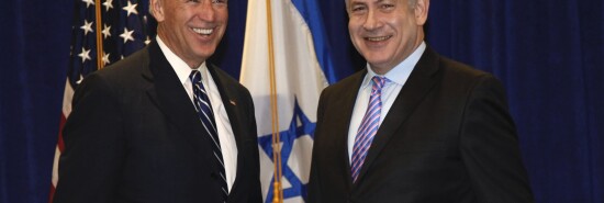 Joe Biden, Benjamin Netanyahu