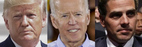 Donald Trump Joe Biden Hunter Biden