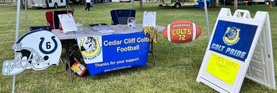 Cedar Cliff Colts High School gun raffle_01