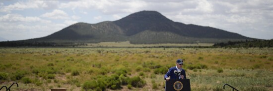 APTOPIX Biden Grand Canyon