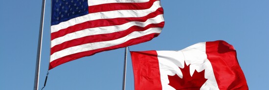 Flags Canada US