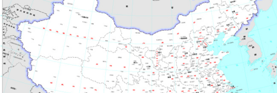 China standard map