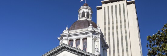 Florida State Capitol Buildings In Tallahassee Florida