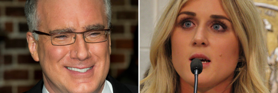 Keith Olbermann and Riley Gaines