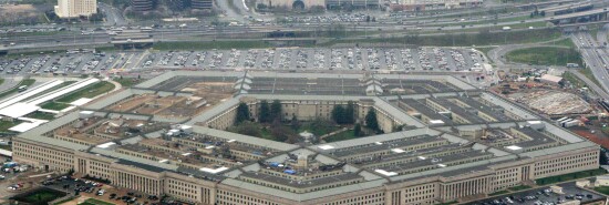 The Pentagon is seen in Virginia.