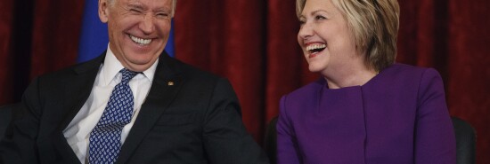 Hillary Clinton, Joe Biden