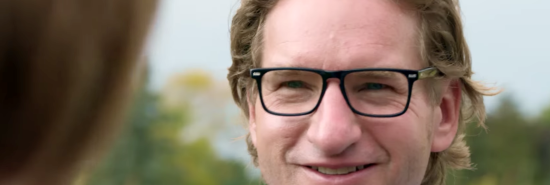 Dean Phillips, a Democratic congressional candidate in Minnesota, is pictured in a campaign ad.