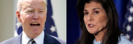 Joe Biden vs Nikki Haley