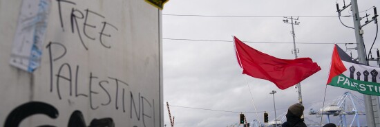 Tacoma Port Israel Protest