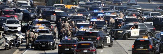 Los Angeles Freeway Protest Shutdown