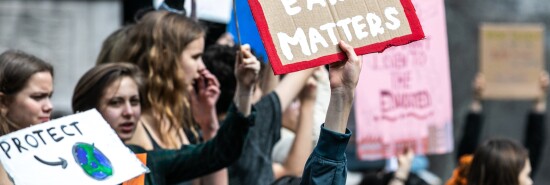 Students Attend The U.S. Youth Climate Strike