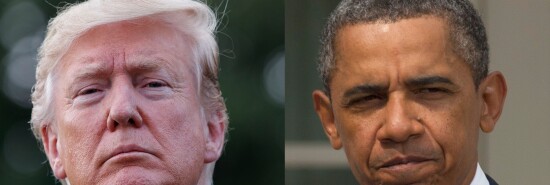 Donald Trump, Barack Obama